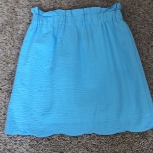 Lauren James scalloped skirt